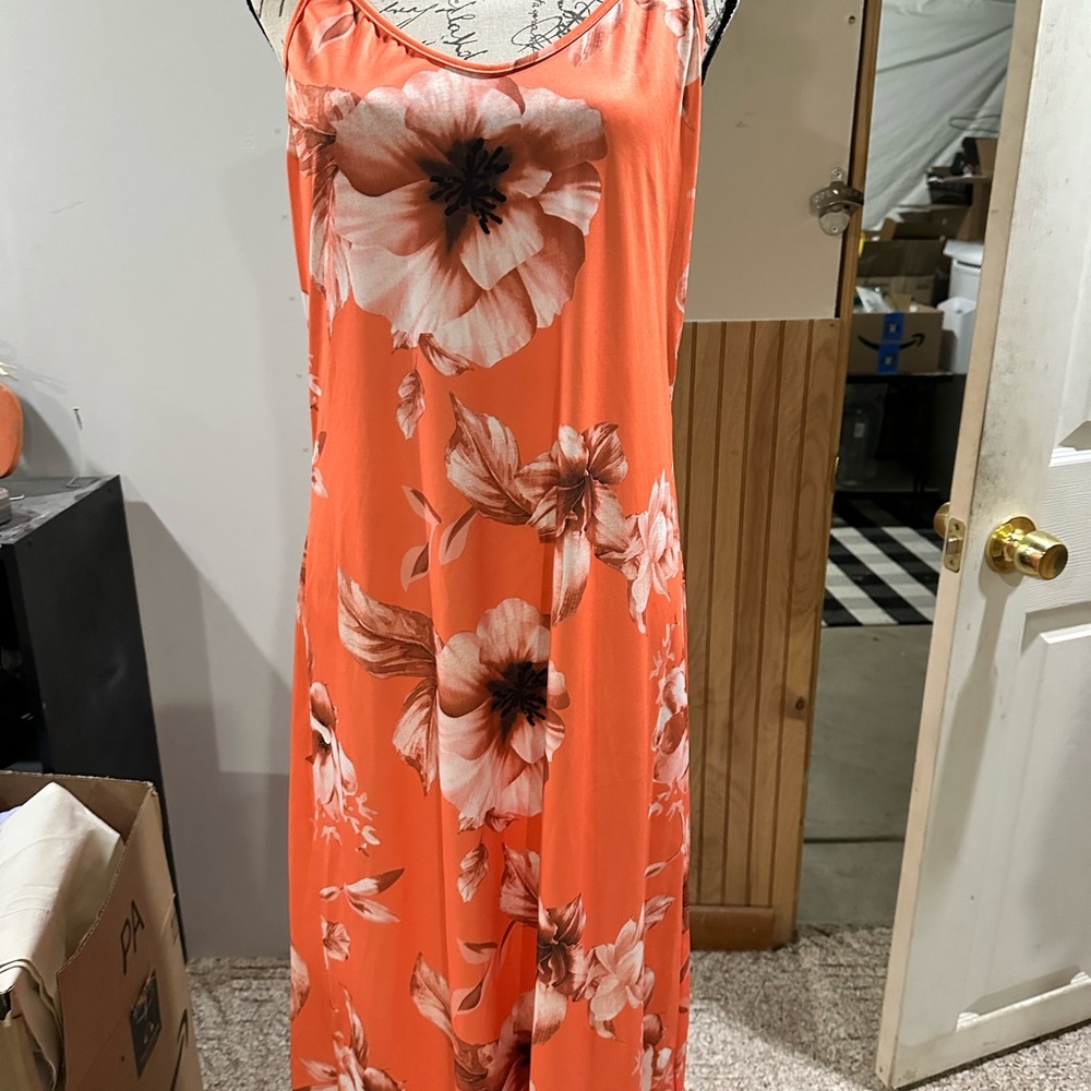 SHEIN Pink Satin Dress